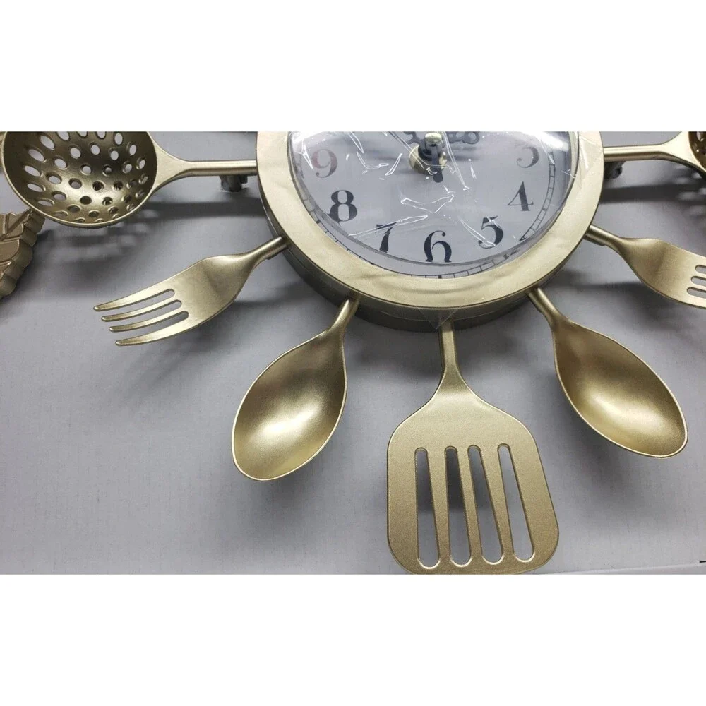 3pc Plastic Kitchen Wall Clock (5